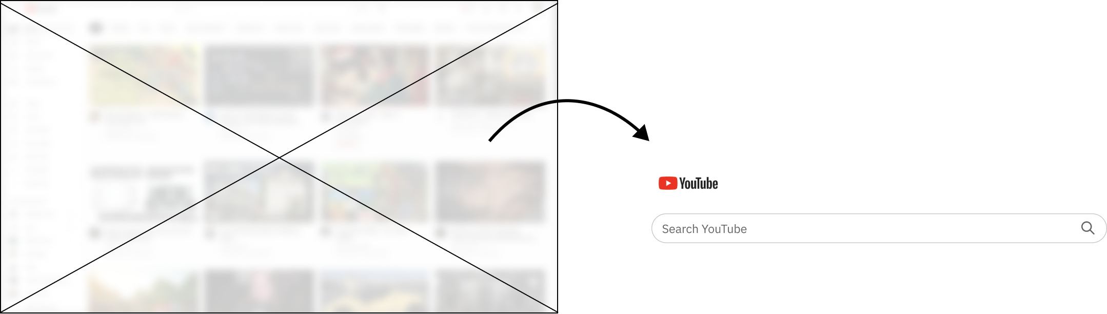 Simple Youtube Homepage Search